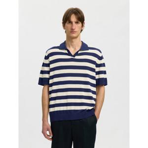 Selected Torino Relaxed Knit Polo Shirt